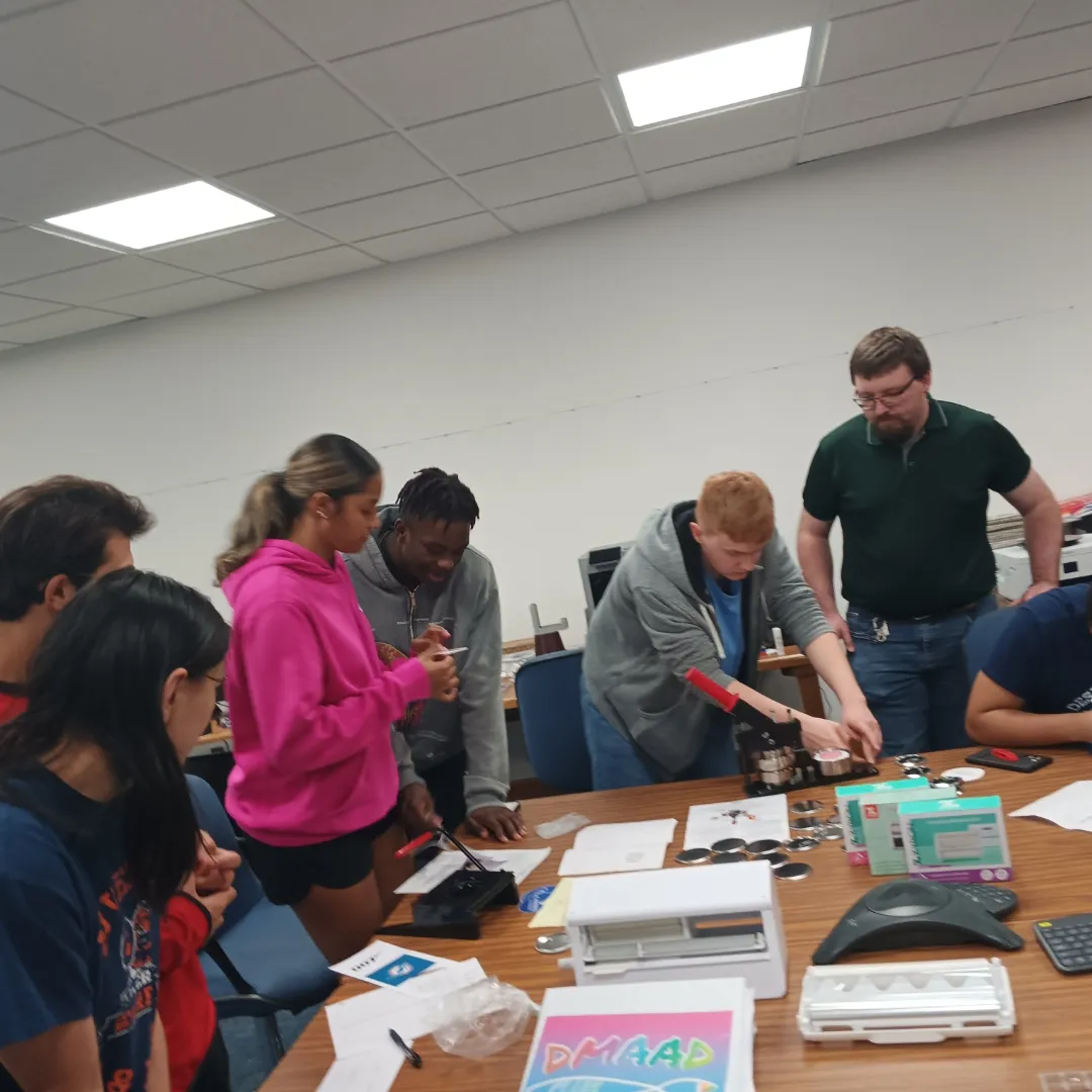 DMAAD pin-making event photo 3